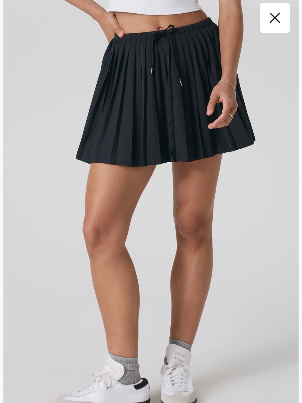 Vuori Clementine Pleated Miniskirt